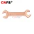 Import Non-sparking Hardware Hand tools Flat Spanner Wrench Double Open End Spanner from China