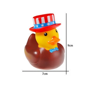 Non-Toxic Duck Vinyl Flag Duck Festival Gifts Spray Water Kids Bath Toy,Duck Playing Water Toy,Bath Dog Toy