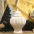 Import Nordic white hollow out Vase Ceramic Porcelain For Household Hotel Home Deco Flower Arrangement from China