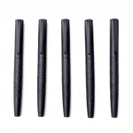novelty black paint heavy luxury ballpen custom logo corrosion business gift metal roller pen