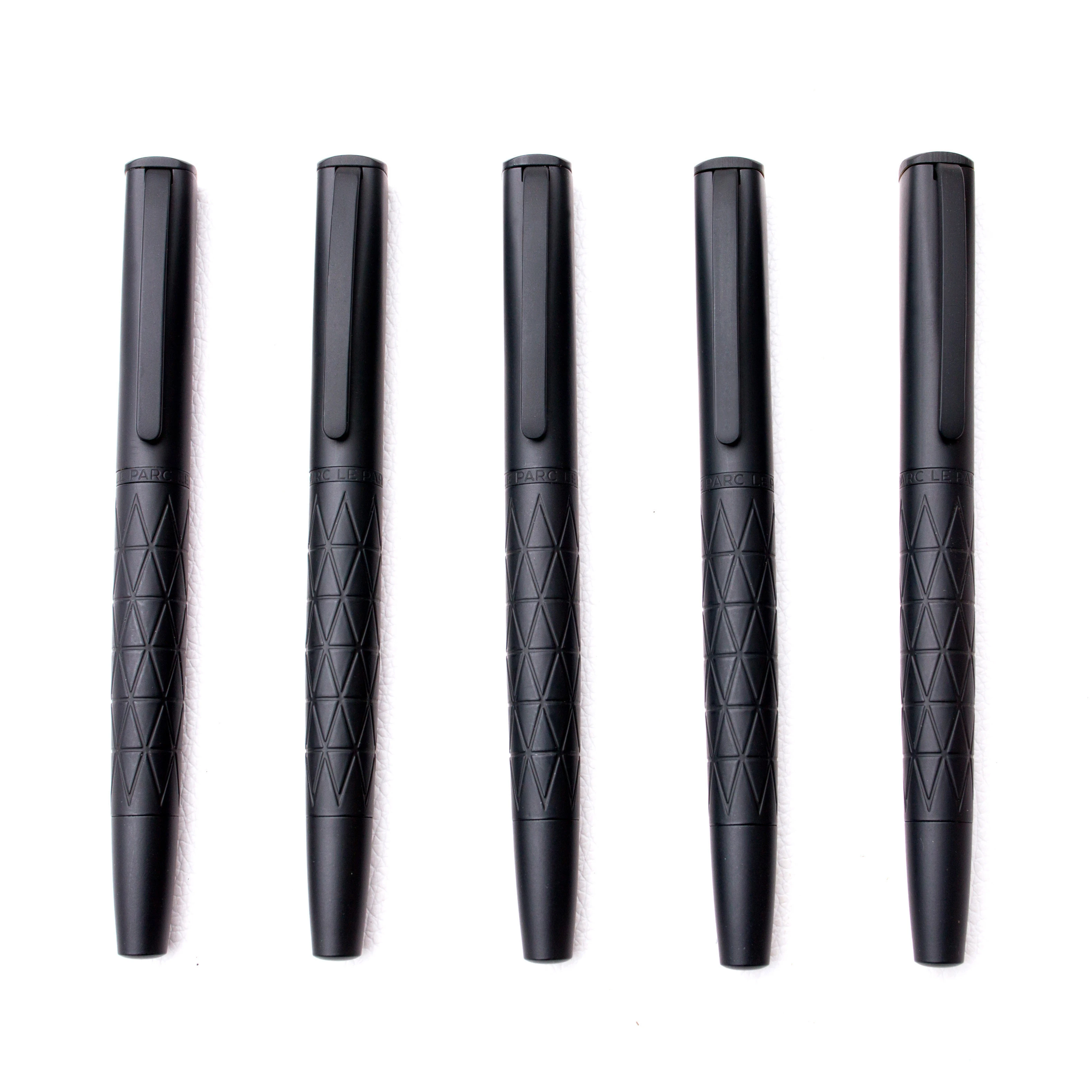 novelty black paint heavy luxury ballpen custom logo corrosion business gift metal roller pen