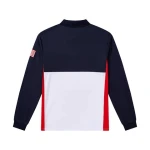 OEM Breathable Unisex Mesh Polo T Shirt Custom Embroidered Logo Long Sleeve Polo Shirt