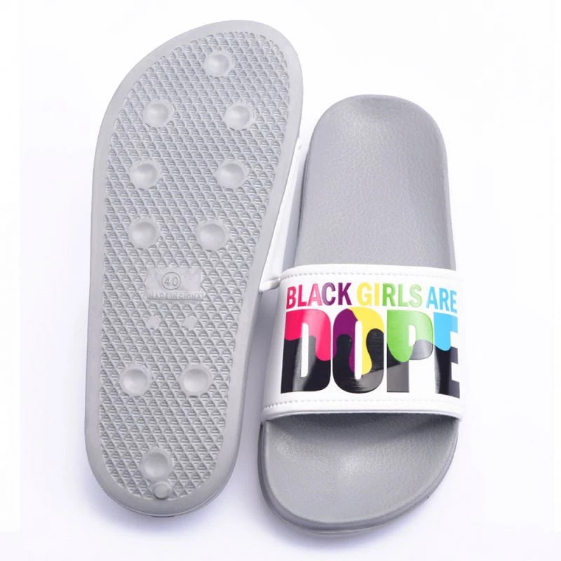 OEM Custom Black Slides Footwear Sandal PVC,Custom Logo Slippers Men Plain Blank Slide Sandal,Slippers Custom Logo Slide