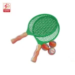OEM hot sale outdoor and Indoor sports toy and kids tennis racket toy with 3 balls