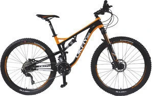 OEM wholesale price 27.5 full suspension soft tail alloy mountain bike