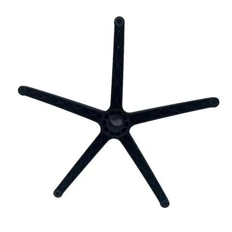 Office Chair Legs Black Nylon 5 Star Spare Parts for Office Chair Use Swivel Chair Base Office Furniture Part