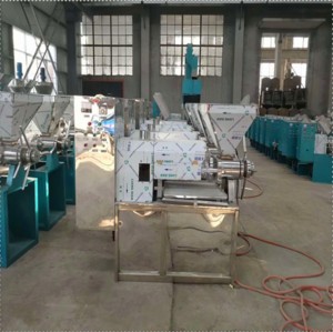 Oil making machine vegetable oil processing low residue peanut palm screw spiral oil press
