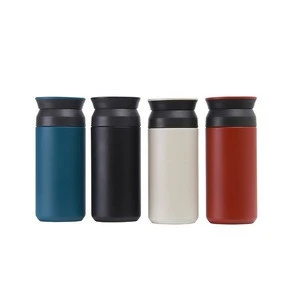 On The Go Coffee Tea Gift Car Holder Stainless Steel Insulated Drink Bottle  with Filter 12oz 350ml