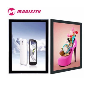 Outdoor Advertising hanging magnetic Led light box