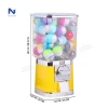 Outdoor indoor coin operated toys capsule candy chewing gum dispenser machine small square gumball machine