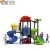 Import Outdoor Playground Amusement Park Equipment Plastic Slide Play Equipment from China