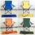 Import Outdoor portable folding camping colorful metal beach chair wholesale factory foldable lightweight customizable logo chairs from China