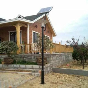 outdoor road 20w 12v solar powered 3 meters garden lights
