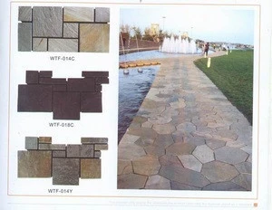 outdoor slate stepping stones