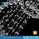 Outdoor waterfall T-bar chandelier gold holder modern pendant light 2106290