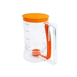 Pancake Batter Dispenser - Batter Tritorium Funnel Separator - Bakeware Maker with Measuring Label