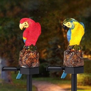 Parrot/Owl Decoration Waterproof Led Stake Solar Garden Light