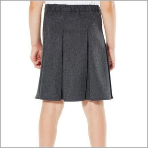 PATON Custom best quality cotton Pleated skirt design international school uniform design for girls