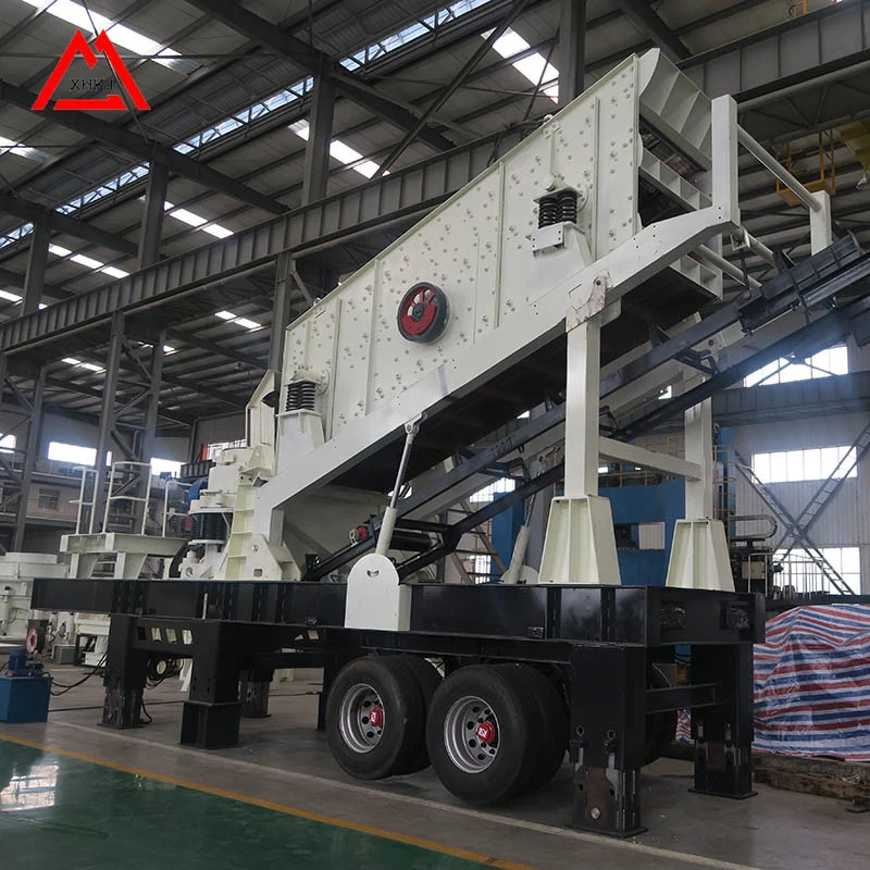 PC Series Mobile Jaw Crusher Plant iron gold aluminium lead-zinc manganese ore crushing with competitive price