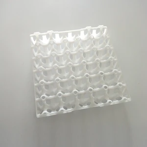 PE recycled 32.5x32.5x6cm blue 30 holes duck egg tray for egg storage and incubator
