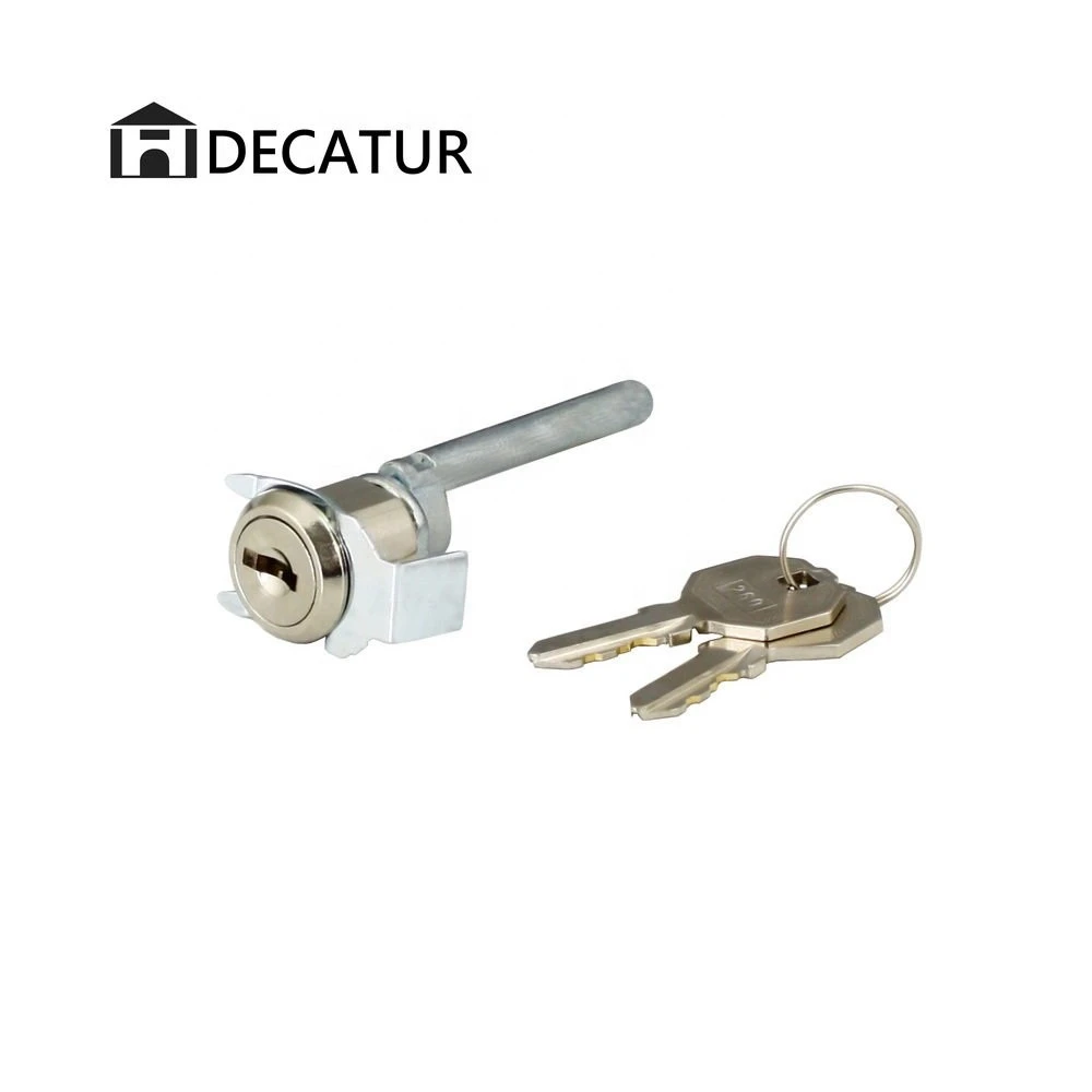 Pedestal lock master key for furniture cabinet lock