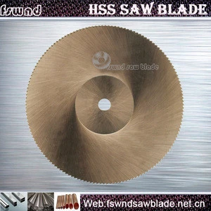 Pefect Quality  M42 M35 DMo6 saw blank for Metal Pipe cutting HSS circular Saw Blade