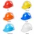 Personal protective equipment ABS engineering plastic Porous v-style red safety helmet hard hat