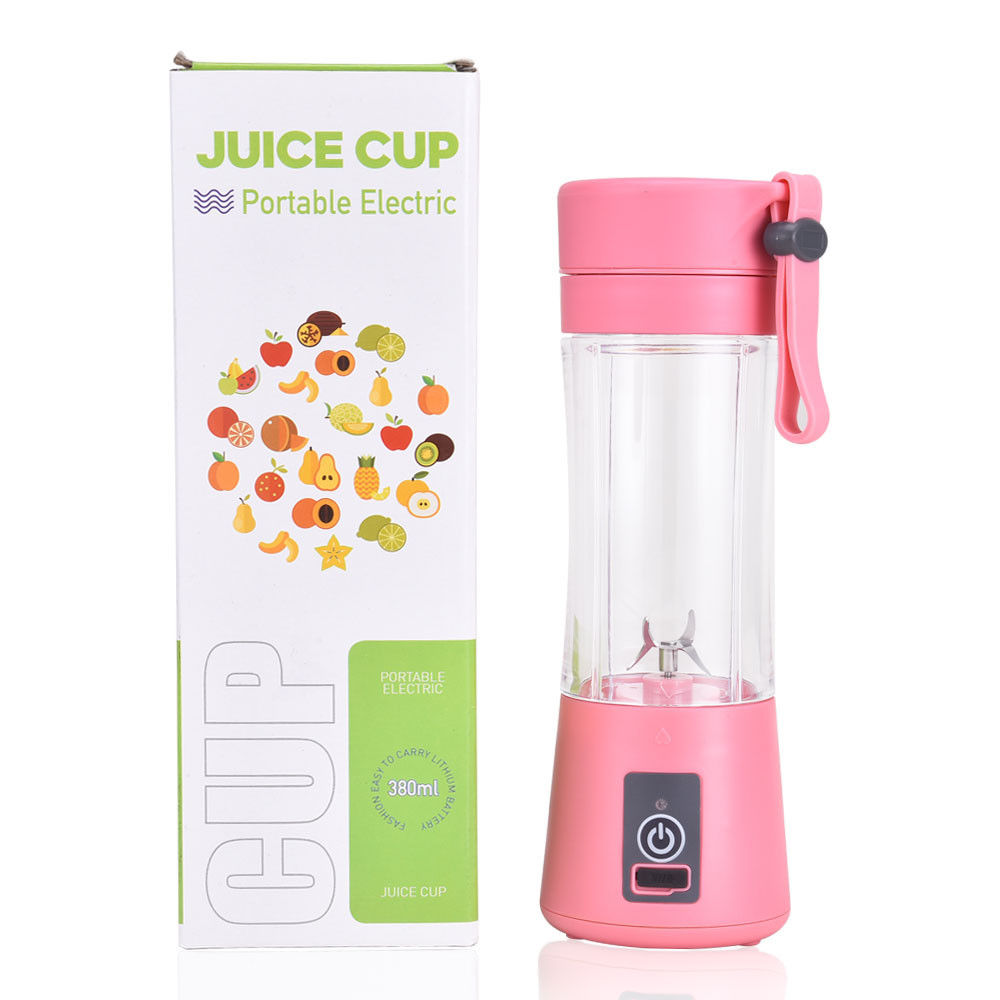 Personal Rechargeable  Portable Blender And Automatic Handheld USB Fruit Smoothie Six Blades Juicer Cup For Gift