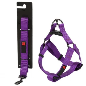 Pet Adjustable Rope Leash Polyester Pet Harness Dog Collar Leash