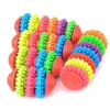 Pet Dog Toy Dental Teething Rubber Puppy Chew Toy Colorful Durable Cat Pet Toy Teeth Safe Non-toxic Pet Supplies