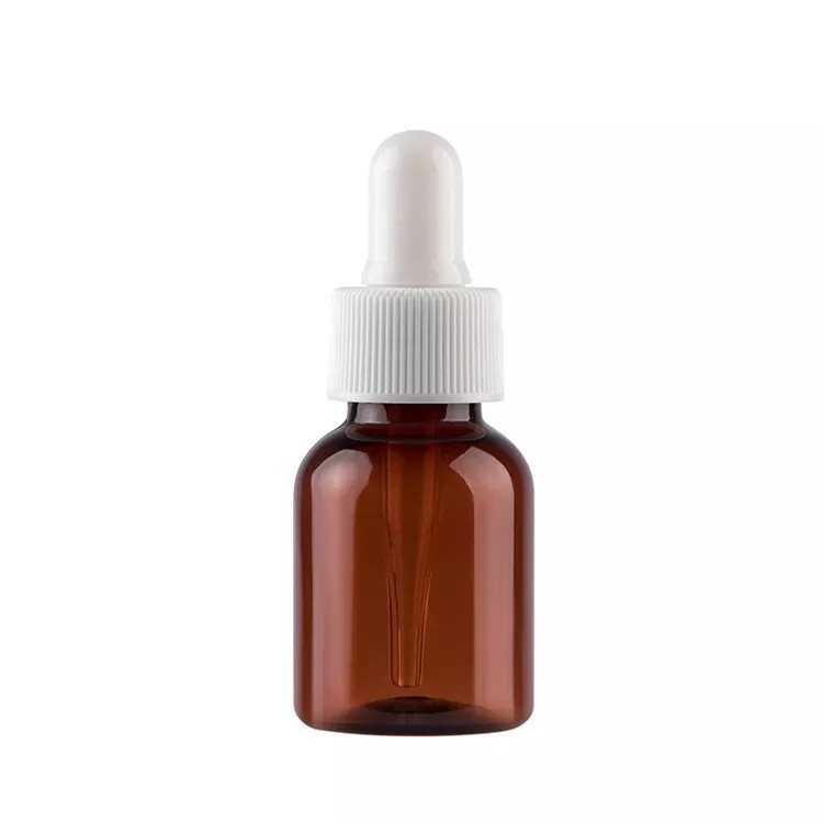 Pet Plastic Cosmetic Essential Oil Hair Essence Dropper Bottle