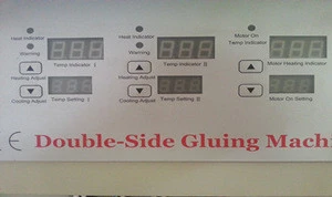 photobook pvc sheet double side hot melt gluing machine Jinan Powerful