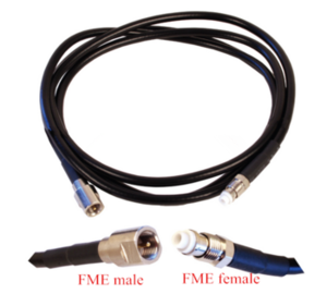 Pigtail coaxial cable with sma male to sma female connector rg174 RF cable