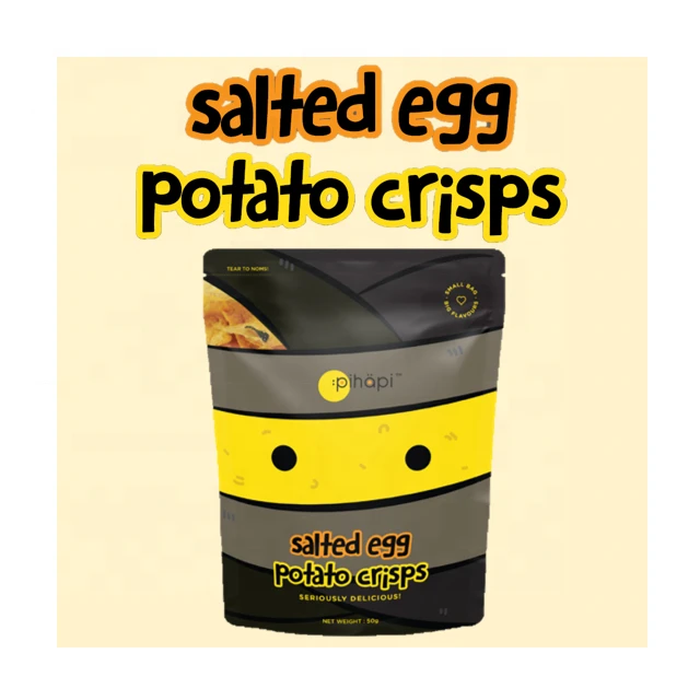 Pihapi Super Delicious Salted Egg Potato Crisps Snack