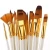 Import Pinceles De Artista 15PCS Nylon Hair Artist Paint Brushes For Watercolors Acrylic Oil With Palette Knife Sponge Set Storage Case from China