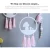 Import pink flamingo fabric100% thread macrame style wall hooks for home decoration from China