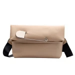 Plain New Fashion Single Shoulder Bag Korean Women's Fashion One Shoulder Messenger Bag Small Square Bag