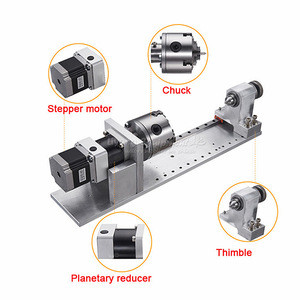 Planetary CNC Router machine 4th axis planetary reducer rotatg A axis CNC dividing head engraving accessories