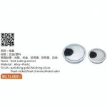Plastic Computer Desk Grommet Cable Hole Cover Gray