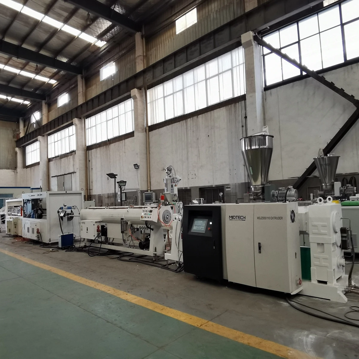 Plastic CPVC PVC UPVC Water supply Sewage Drainage Pipe Tube Extrusion Production Line