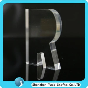 Plastic Crafts Die Cut Letter Clear Polished Laser Cut Acrylic Letter