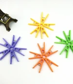 Plastic PP Clothes Clips Clothes Pin Colored Drying Hanging Laundry Peg