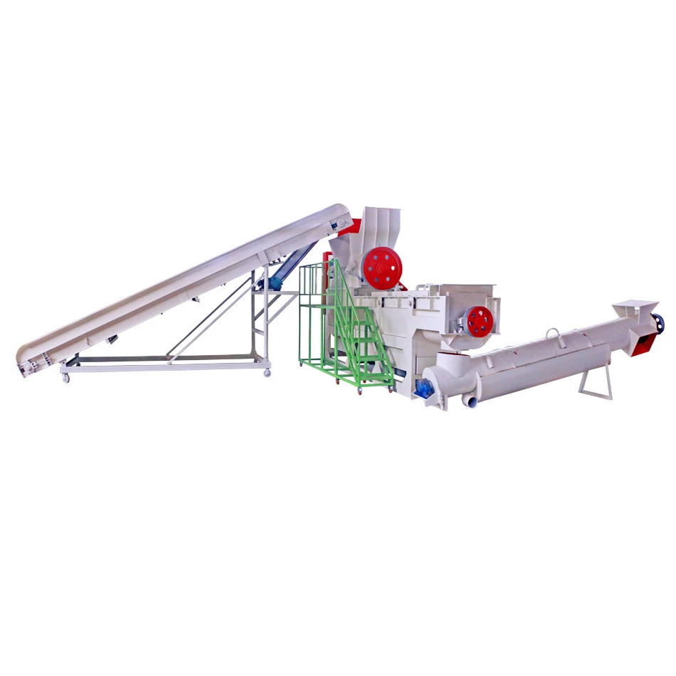 Plastic Process Plant Plastic Recycling Machine Crushing and Washing Line