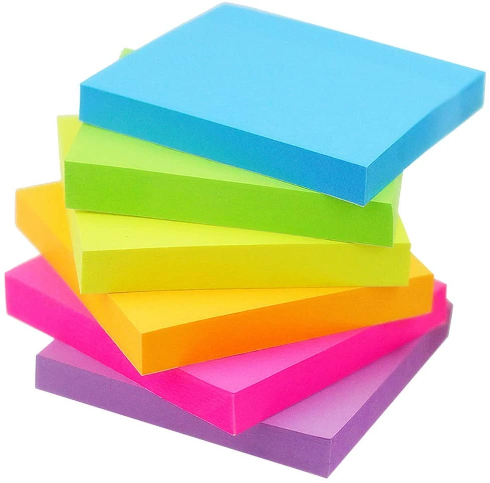 plastic sticky note,colorful PET page marker,adhesive sticky note Memo Pads