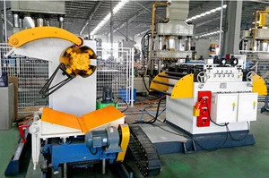 Pneumatic Punching machine with Automatic Straightener feeder&decoile