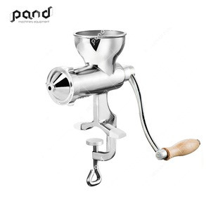 Polished stainless steel manual juice extractor for wheatgrass/ginger/apple