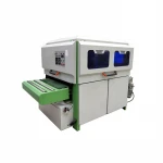 polished wooden spoon machine