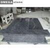 Popular European black handcarved granite tombstone prices for sale