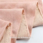 Popular Knit 60%Polyester 40%Cotton French Terry Cloth Fabric Knitting Wholesale for Fashion Garments