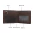 Import Popular  leather wallet custom crazy horse leather business wallet mens slim card men genuine leather wallet 1008 from China